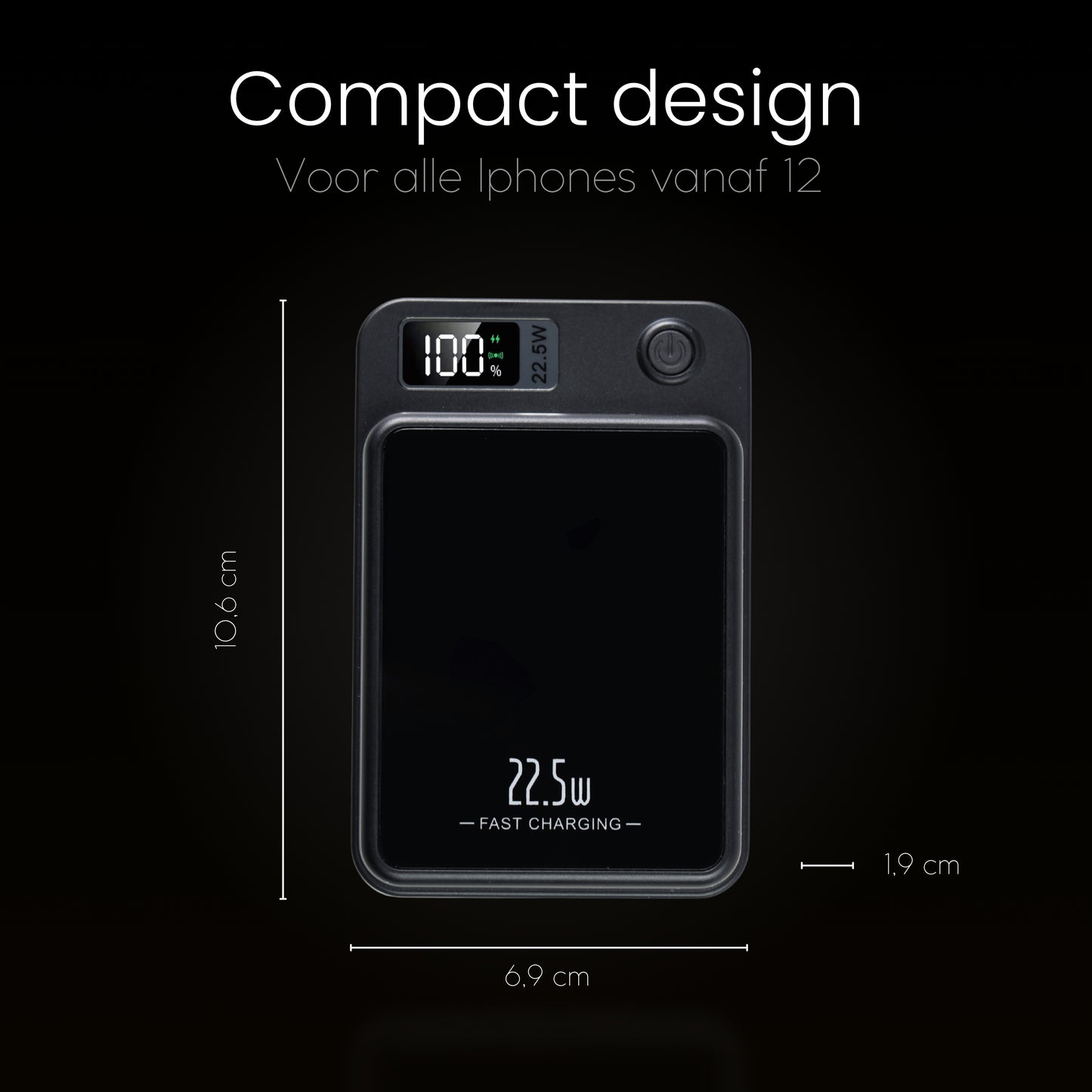 DEPLAND Draadloze Powerbank