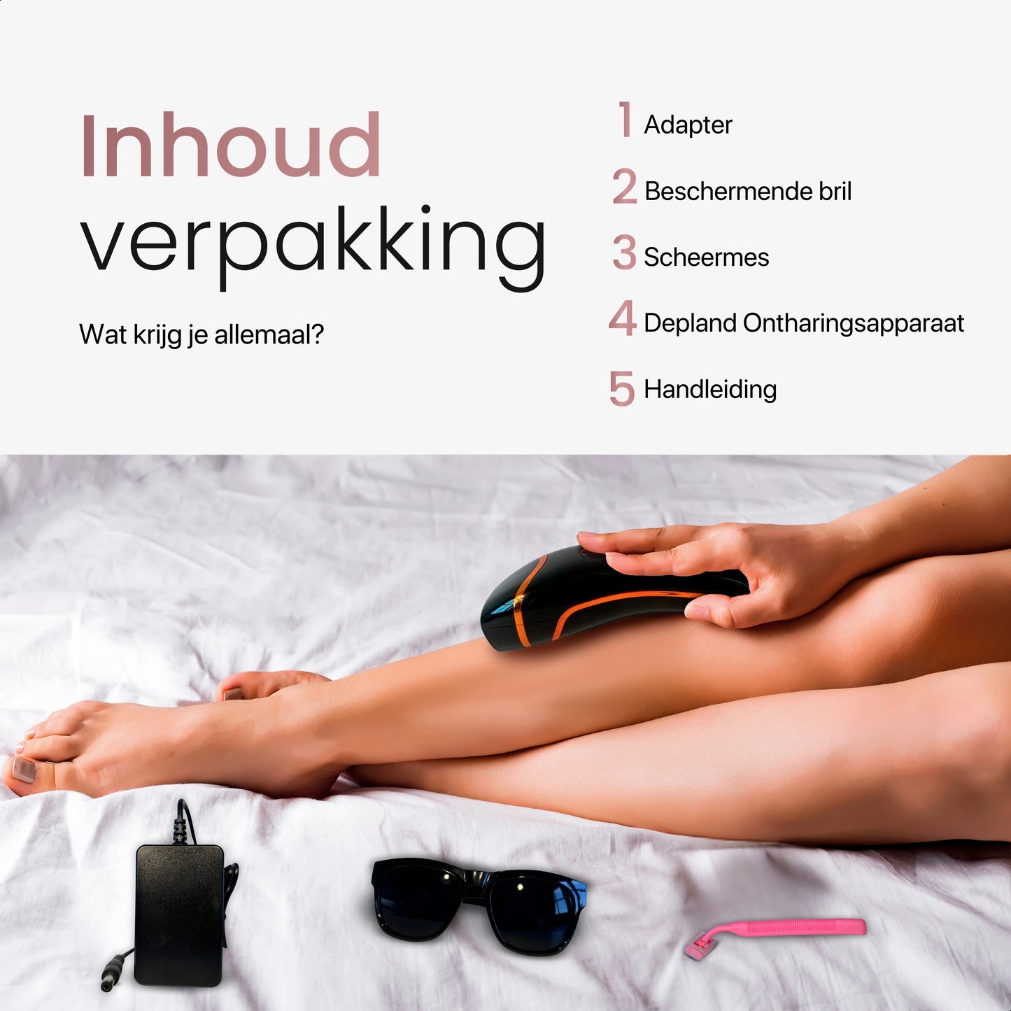 DEPLAND IPL Laser Ontharingsapparaat