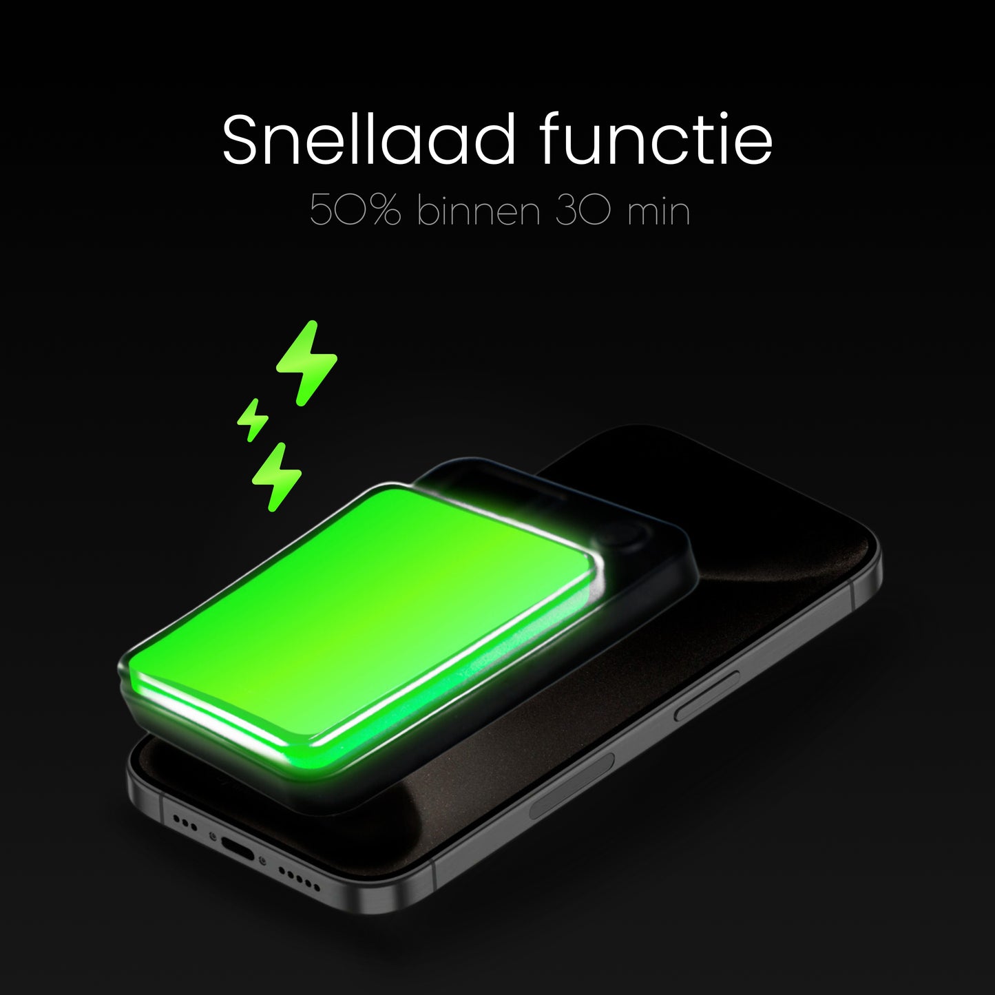 DEPLAND Draadloze Powerbank